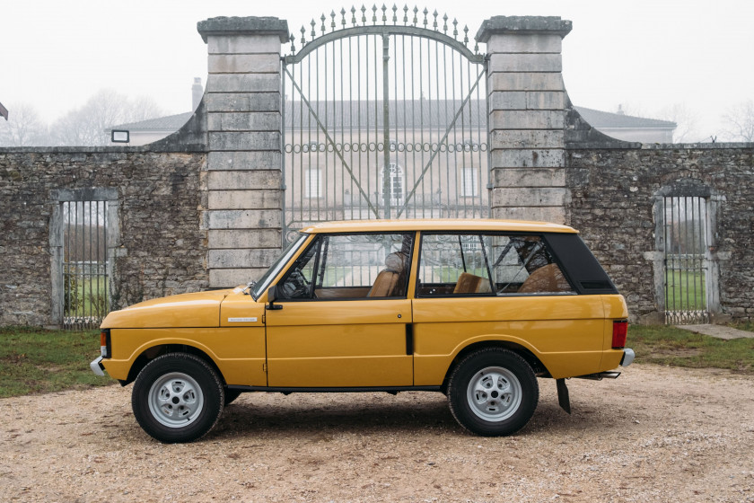 1975 Range Rover 3,5 L V8 Classic Ex-Alain Delon