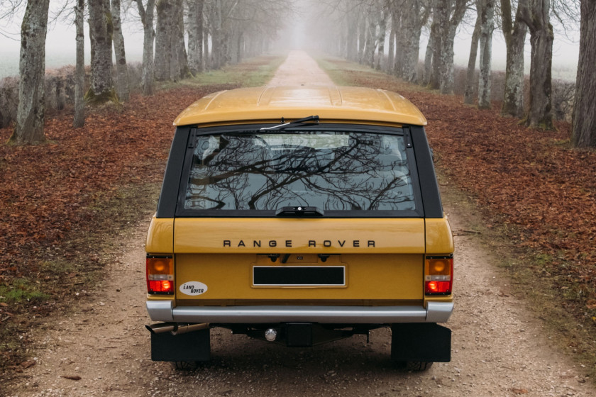 1975 Range Rover 3,5 L V8 Classic Ex-Alain Delon