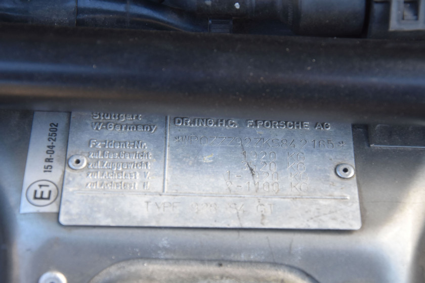 1989 Porsche 928 GT  No reserve