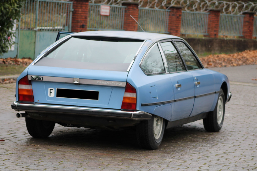 1977 Citroën CX 2400 GTI  No reserve