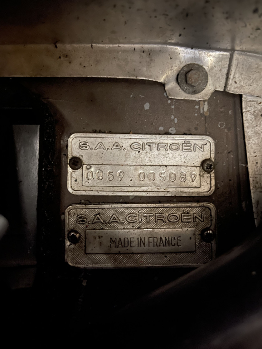 1971 Citroën SM Carburateurs préparation Regembeau  No reserve