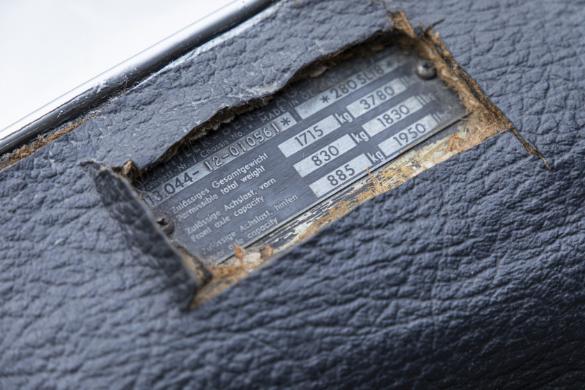 1969 Mercedes-Benz 280 SL Automatique