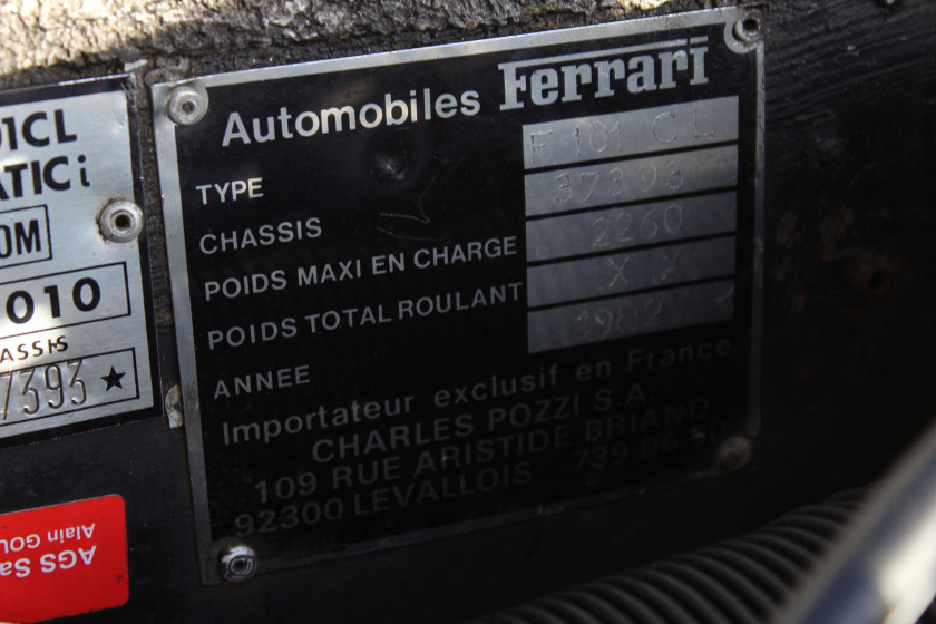 1981 Ferrari 400i Automatic  No reserve