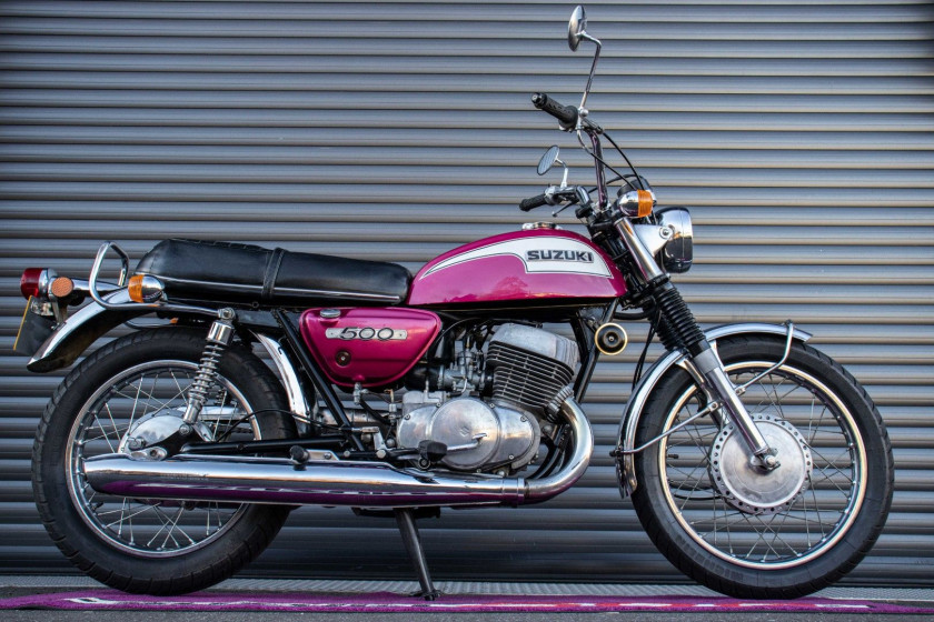 1972 Suzuki T500  No reserve