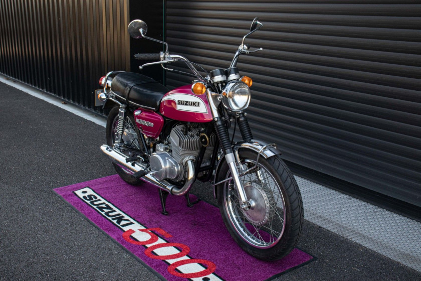 1972 Suzuki T500  No reserve