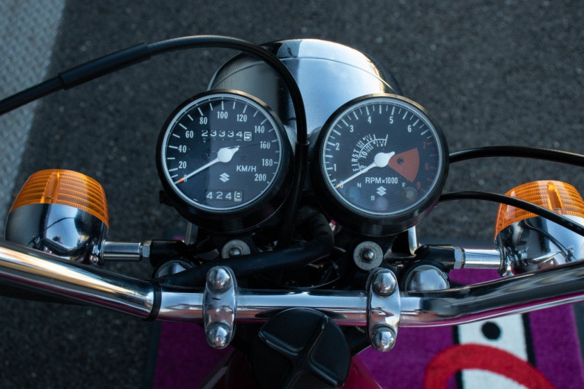 1972 Suzuki T500  No reserve