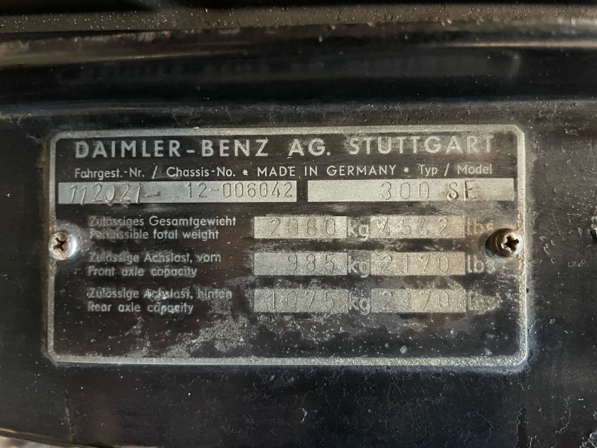 1964 Mercedes-Benz 300 SE Coupé