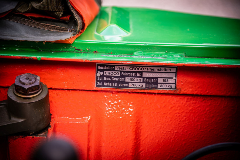 1983 TAG Croco 4x4 amphibie  No reserve