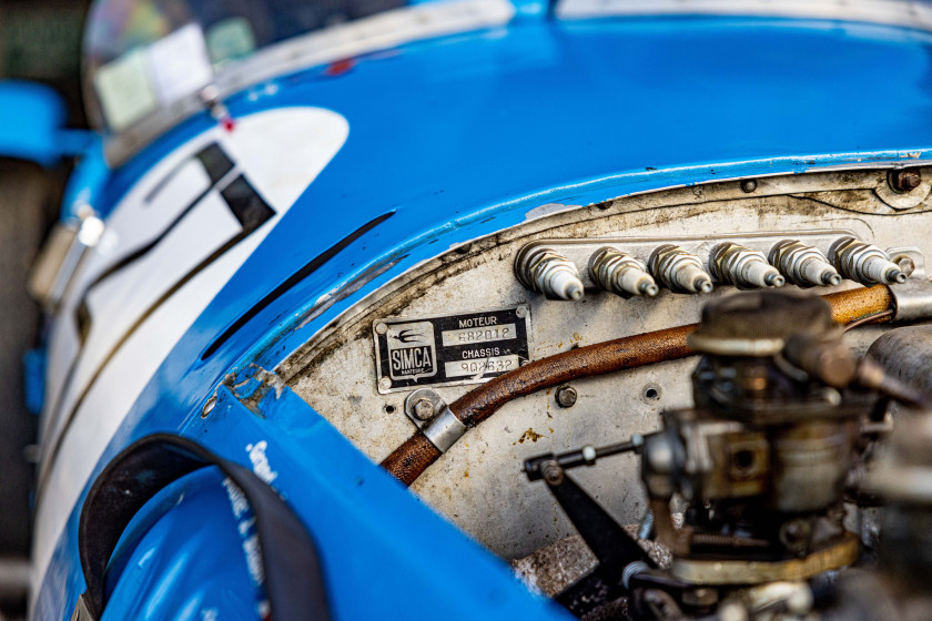 Ca. 1949 Fiat-Simca 1500 Spider Spéciale Le Mans 1950