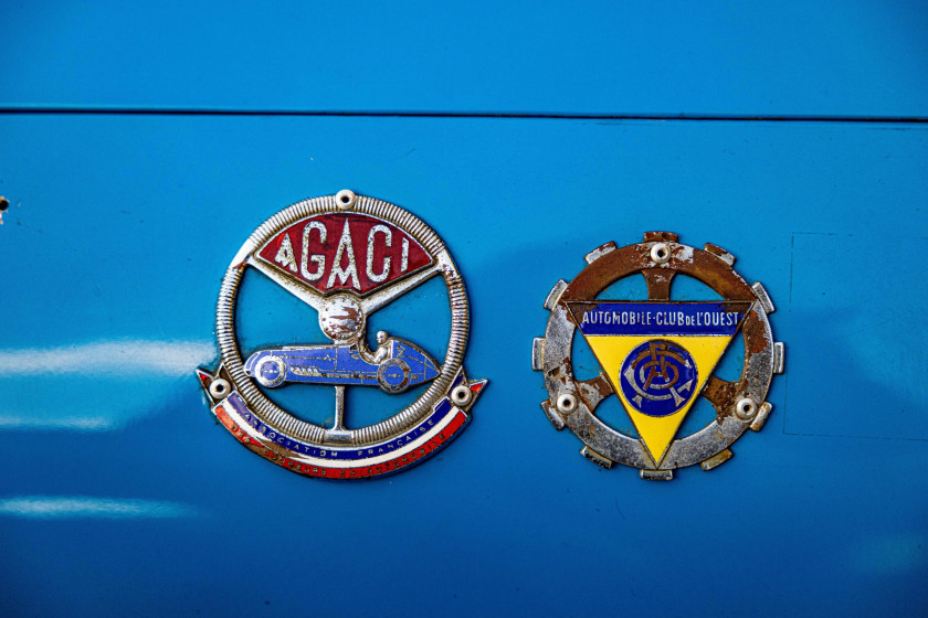 Ca. 1949 Fiat-Simca 1500 Spider Spéciale Le Mans 1950