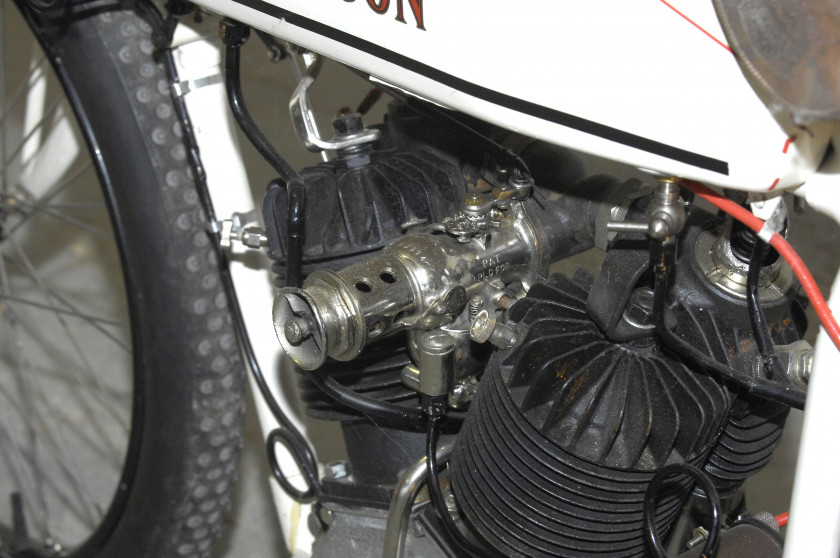 c.1928 Harley Davidson Board Track reconstruction  No reserve