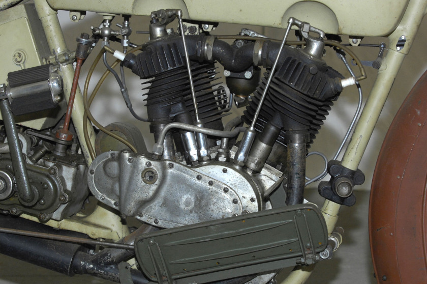 1918 Harley Davidson Type 18 attelée  No reserve