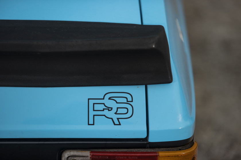 1979 Ford Escort préparation 2000 RS  No reserve