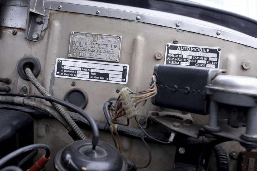 1958 Rolls-Royce Silver Cloud LWB par Henri Chapron Ex-Brigitte Bardot