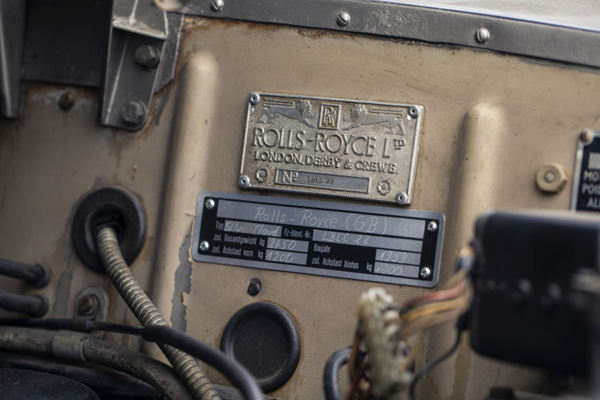 1958 Rolls-Royce Silver Cloud LWB par Henri Chapron Ex-Brigitte Bardot