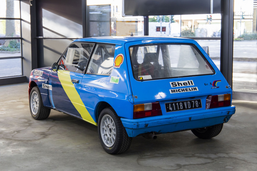 1982 Talbot Samba Rallye Groupe B Evolution  No reserve