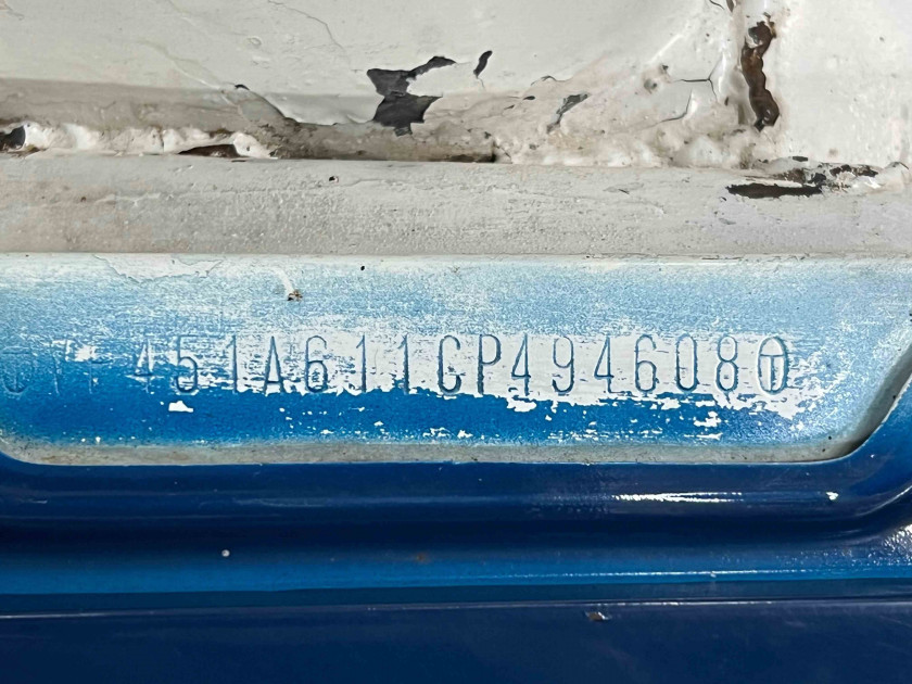 1982 Talbot Samba Rallye Groupe B Evolution  No reserve