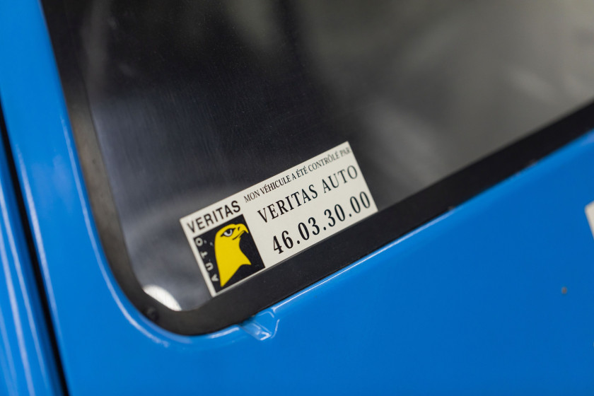 1982 Talbot Samba Rallye Groupe B Evolution  No reserve