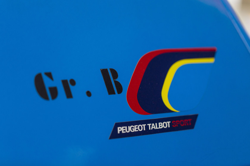 1982 Talbot Samba Rallye Groupe B Evolution  No reserve