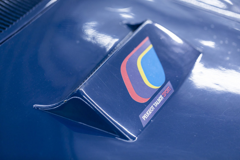 1982 Talbot Samba Rallye Groupe B Evolution  No reserve