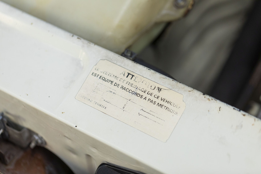 1982 Talbot Samba Rallye Groupe B Evolution  No reserve