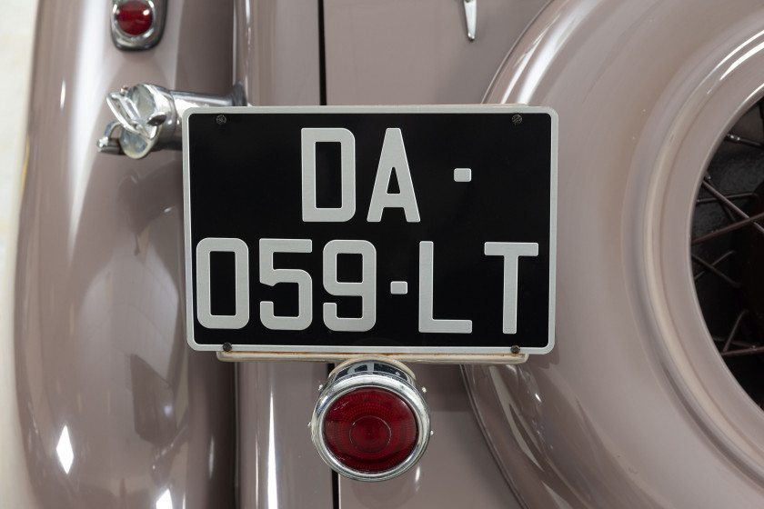 1938 Talbot Lago T23 Major Cabriolet  No reserve