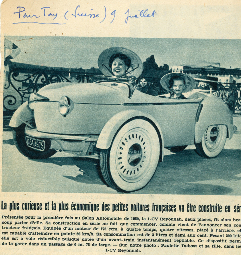 1951 Reyonnah 175 Prototype n°1  No reserve