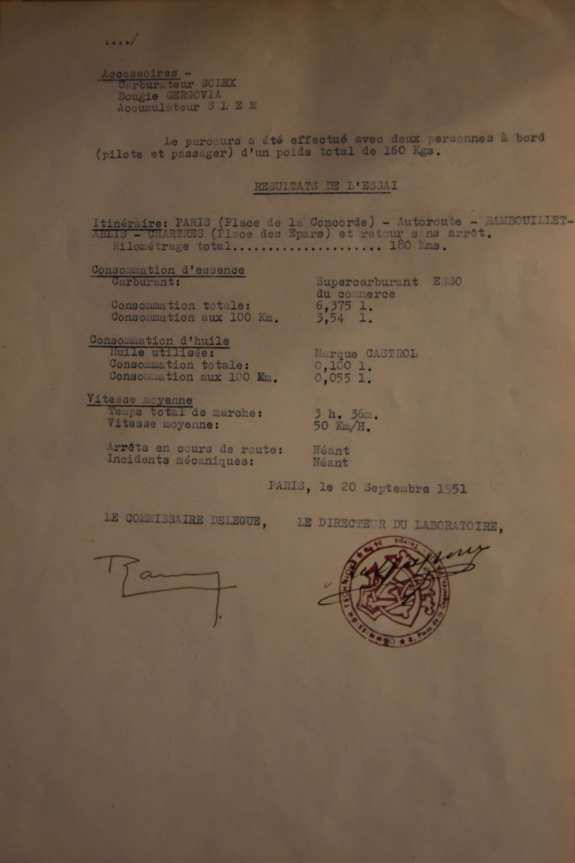 1951 Reyonnah 175 Prototype n°1  No reserve