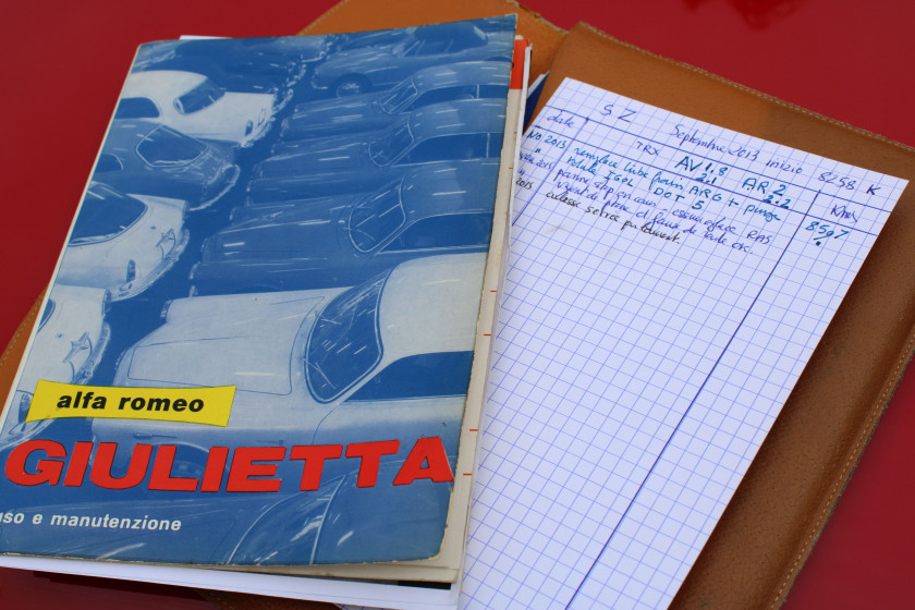 1961 Alfa Romeo Giulietta SZ Coda Tonda