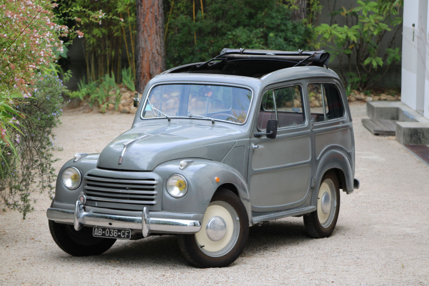 1954 Fiat 500 C Belvedere  No reserve
