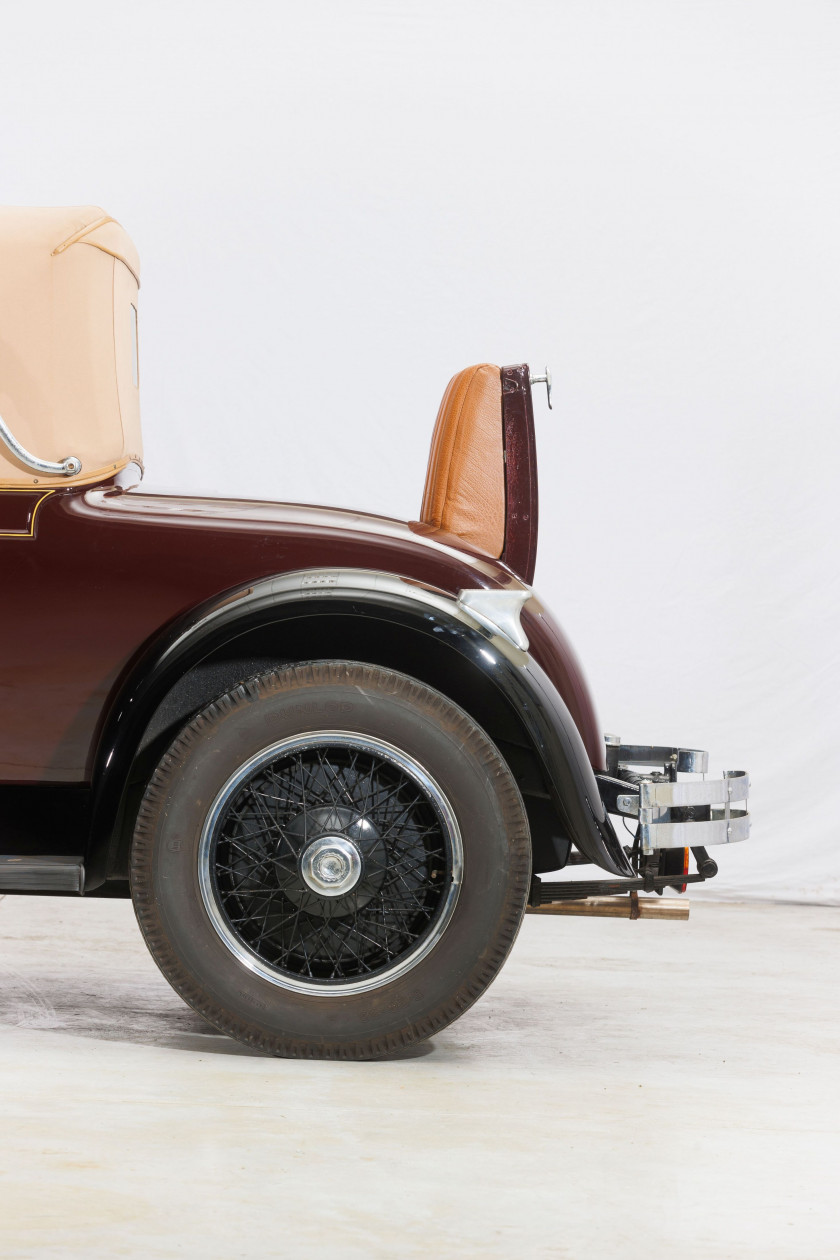 1927 Stutz Type AA " Coupé roadster " par Philips  No reserve