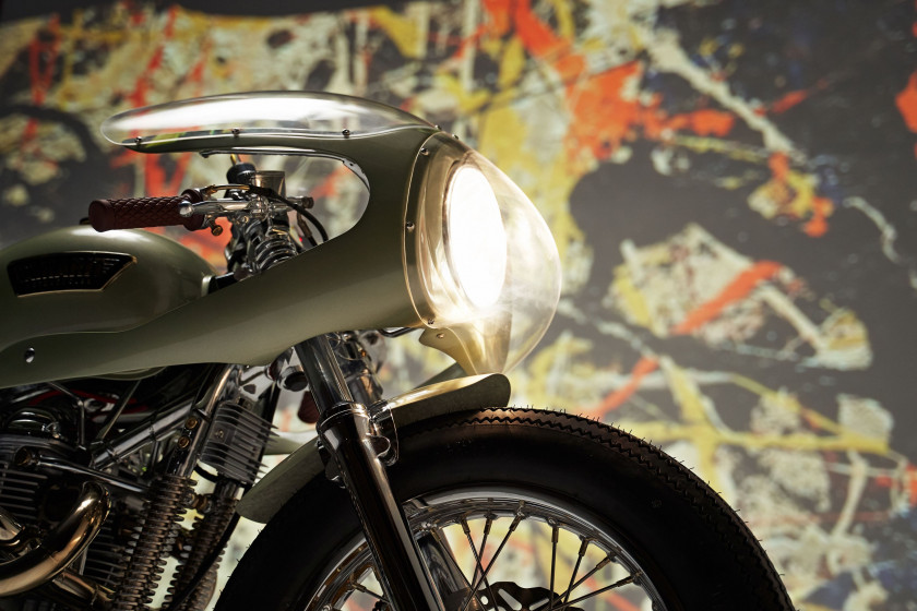 2006 Triumph Thruxton "Jade" par Tamarit  No reserve