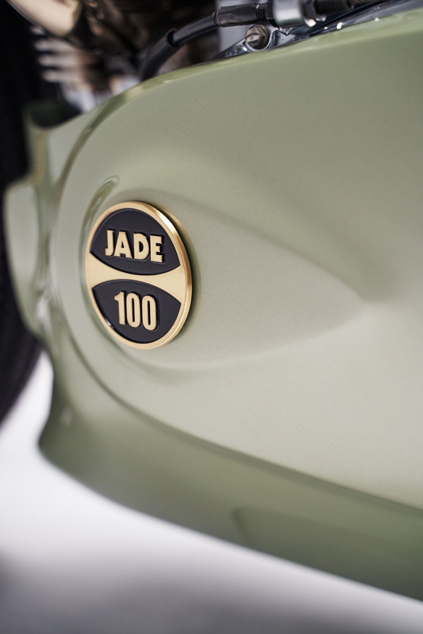 2006 Triumph Thruxton "Jade" par Tamarit  No reserve