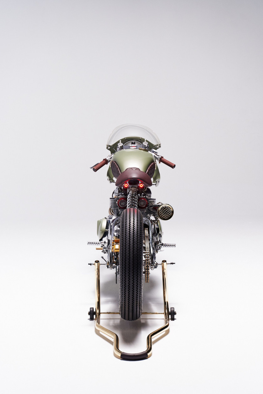 2006 Triumph Thruxton "Jade" par Tamarit  No reserve