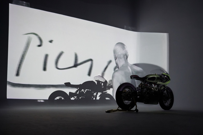 2006 Triumph Thruxton "Jade" par Tamarit  No reserve