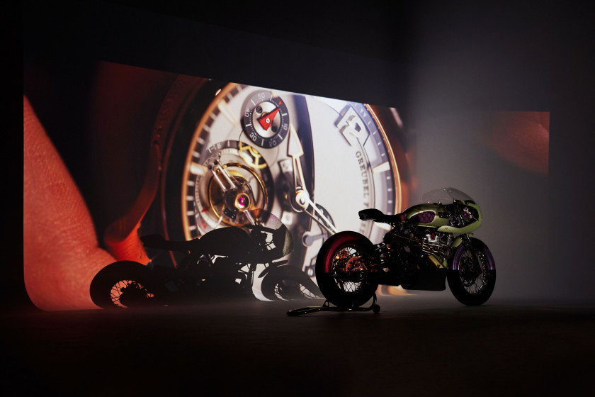 2006 Triumph Thruxton "Jade" par Tamarit  No reserve