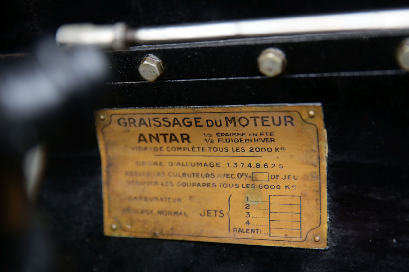 1934 Delage D8S Roadster