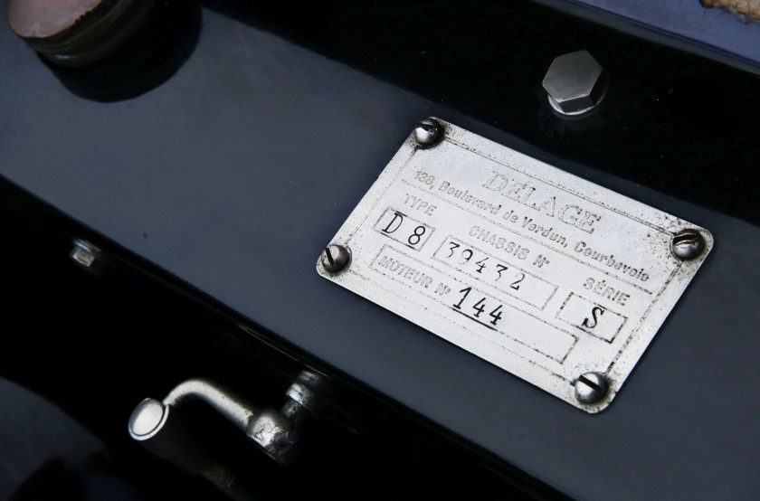 1934 Delage D8S Roadster