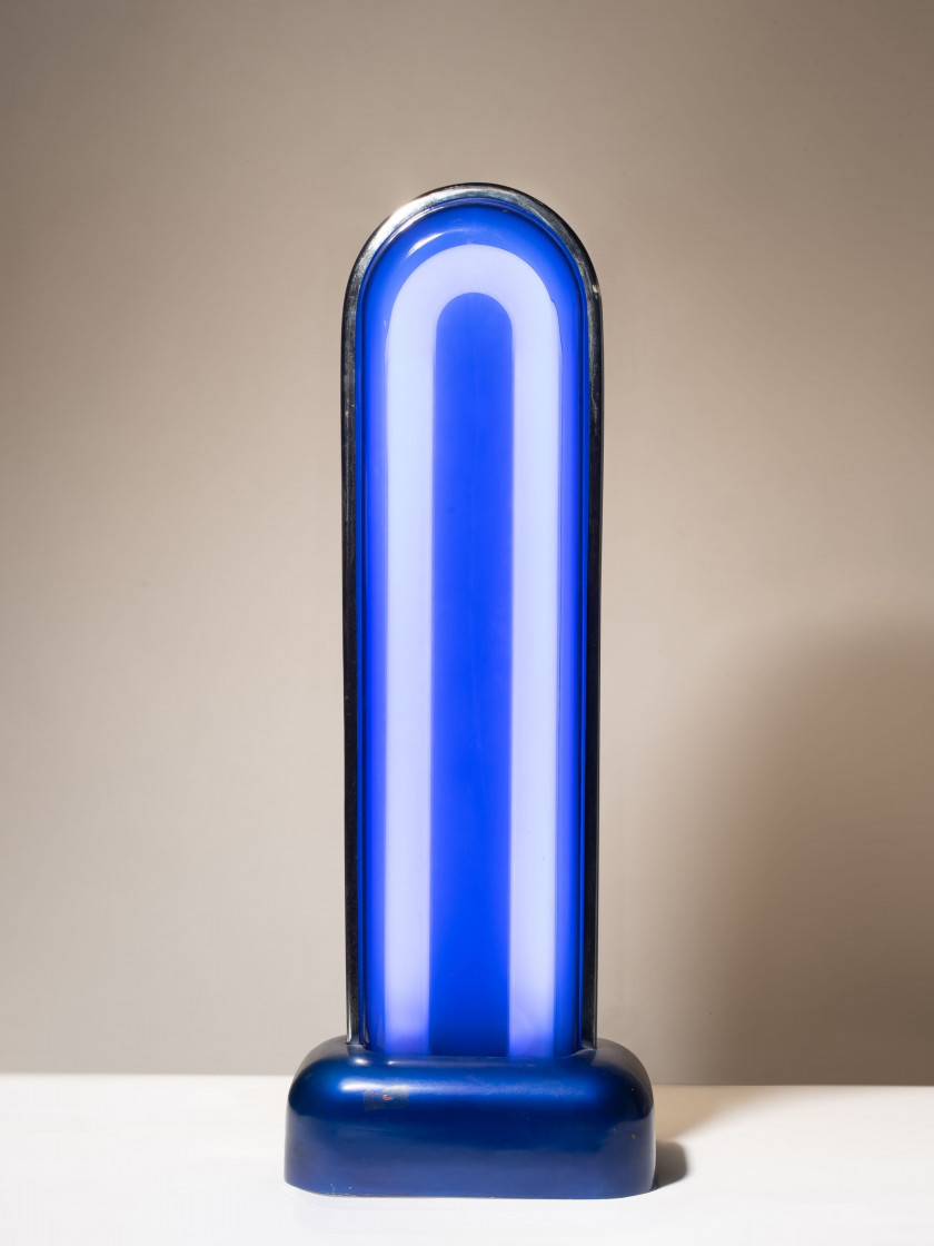 Ettore SOTTSASS 1917-2007 Lampe à poser "Astéroïde" - 1968