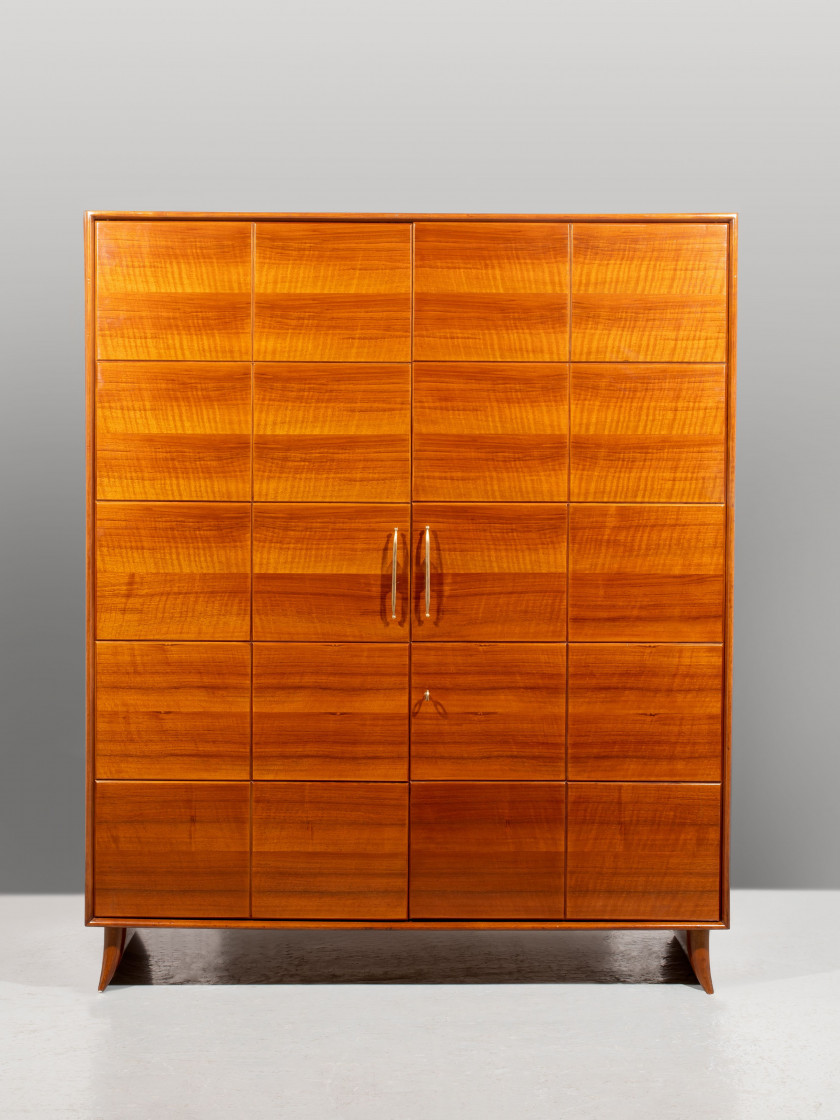 Paolo BUFFA & Antonio CASSI RAMELLI 1903-1970 & 1905-1980 Armoire - circa 1950