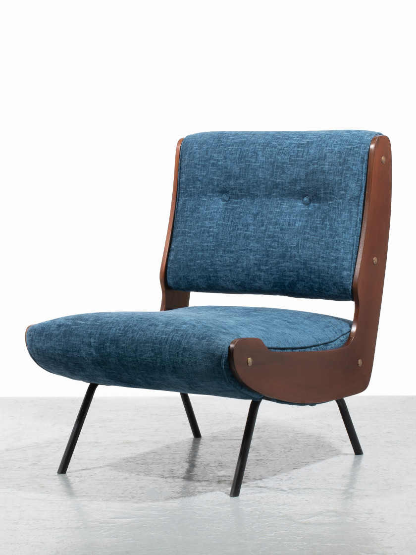 Gianfranco FRATTINI 1926-2004 Fauteuil mod. 836 - 1955