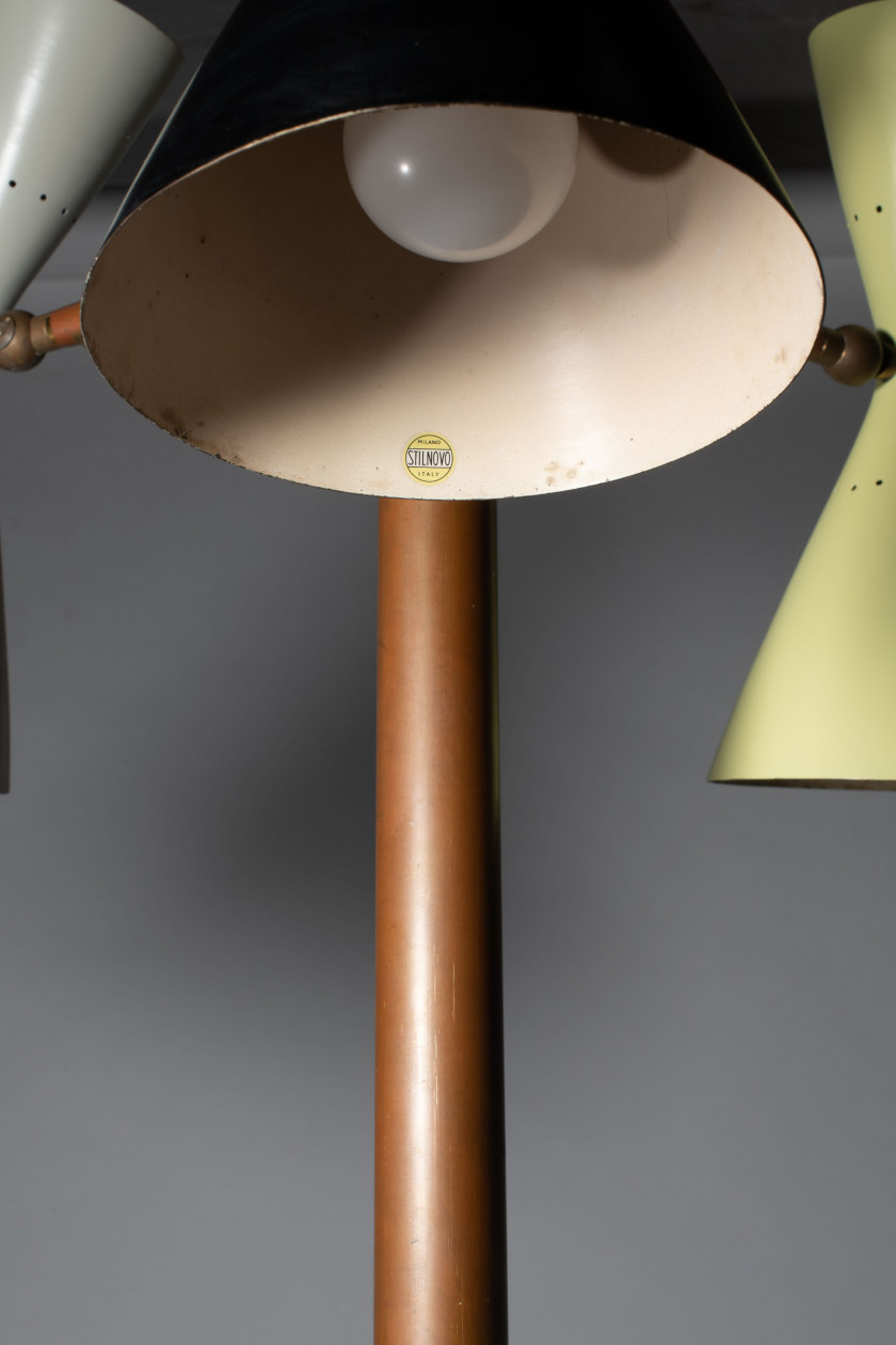 STILNOVO EDITEUR  Lampe terre-ciel - circa 1950