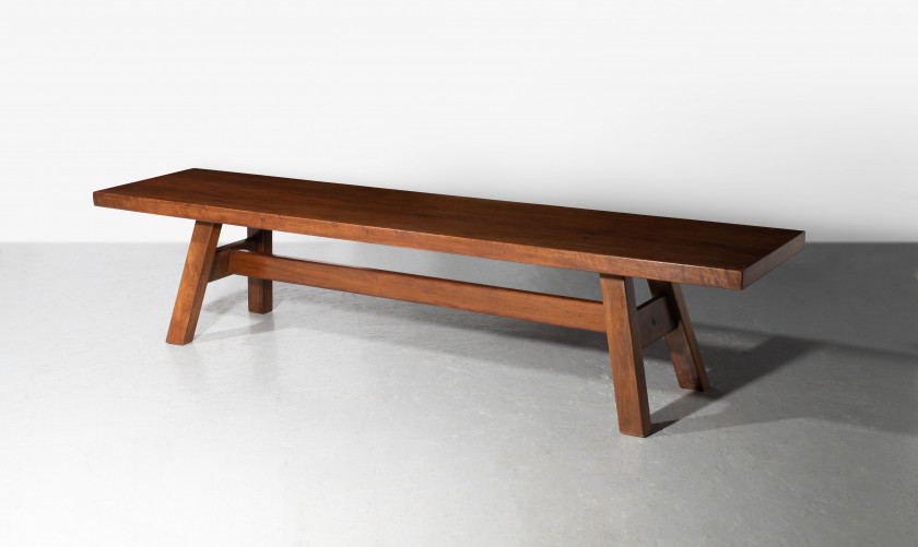 Giovanni MICHELUCCI 1891-1990 Banc / table basse - 1965