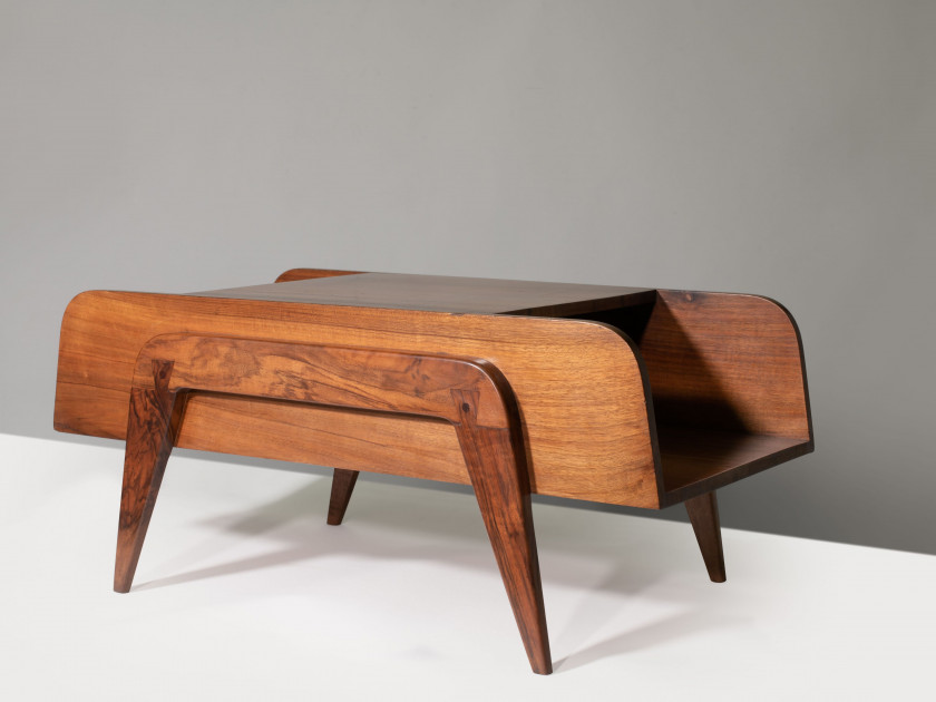 Gio PONTI 1891-1979 Table basse / porte-revues - circa 1940