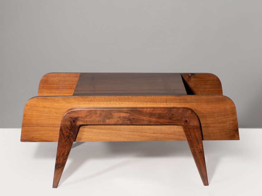 Gio PONTI 1891-1979 Table basse / porte-revues - circa 1940