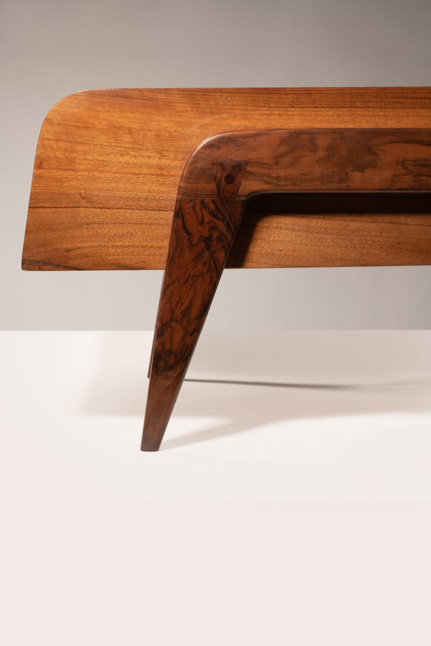 Gio PONTI 1891-1979 Table basse / porte-revues - circa 1940