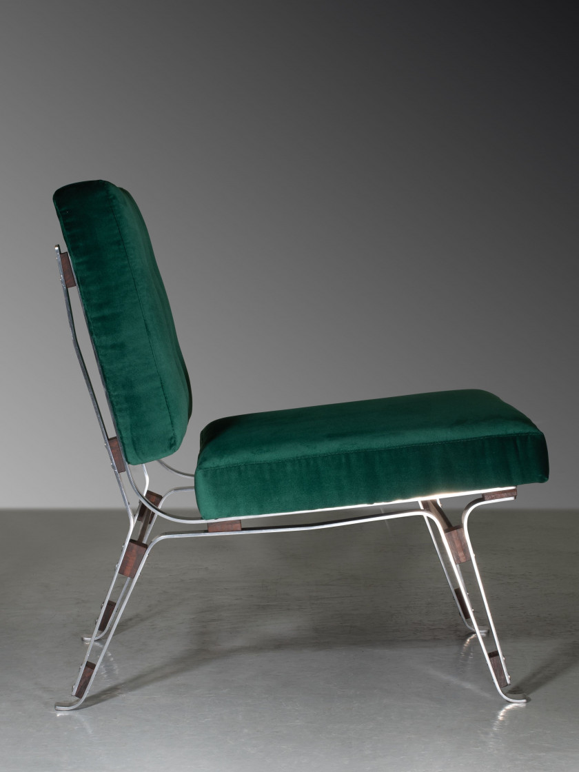Ico PARISI 1916-1996 Paire de fauteuils mod. 856 - 1957