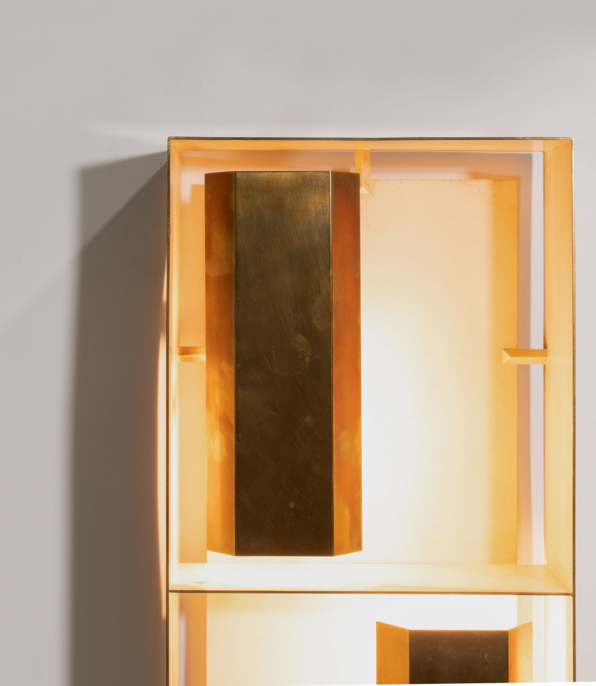 Gio PONTI 1891-1979 Rare panneau lumineux mod. 12664 - 1957