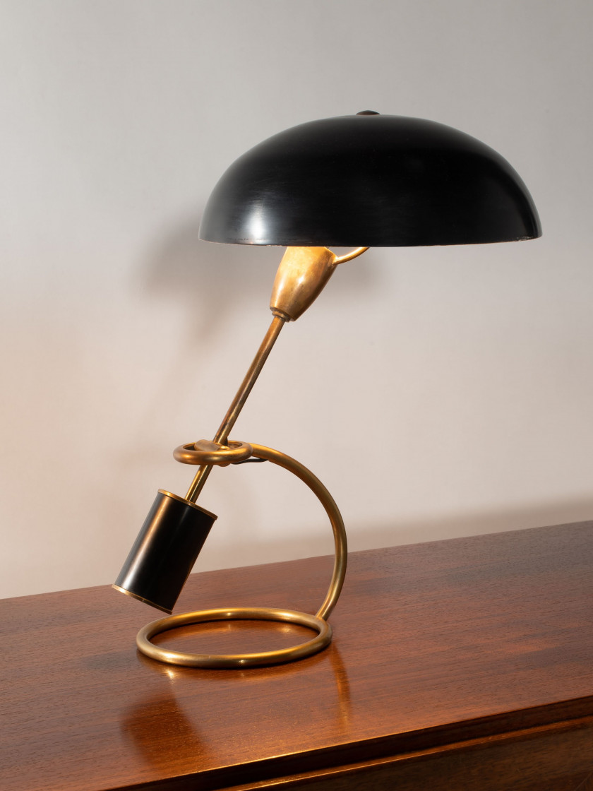 Angelo LELII 1911-1979 Paire de lampes de table mod. 12297 - circa 1950Paire de lampes de table mod. 12297 - circa 1950