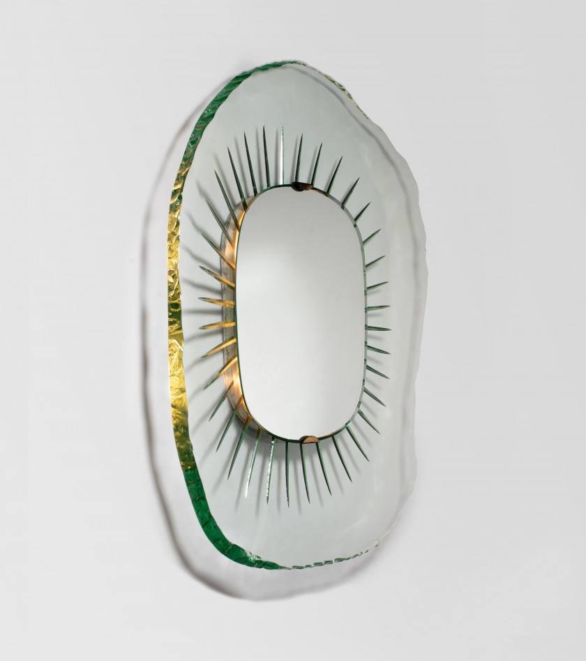 Max INGRAND 1908-1969 Miroir éclairant mod. 1657 - circa 1958